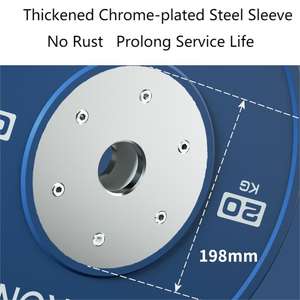 Ensemble de plaques de <span class=keywords><strong>poids</strong></span> olymp de haute qualité, plaques d'haltérophilie, plaques de <span class=keywords><strong>poids</strong></span> calibrées pour les exercices de gymnastique et de fitness - Product Image 4