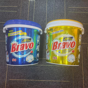 Household Laundry Cleaning Supplies Floral Fragrance Soap Powder Bucket Washing Powder <strong>Detergent</strong> 5kg - Product Image 5