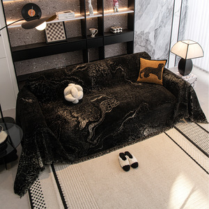 Housse de <span class=keywords><strong>canapé</strong></span> en chenille de luxe, moderne, couleur unie, épaissie, jacquard, protection de meubles pour <span class=keywords><strong>canapé</strong></span> sectionnel - Product Image 5