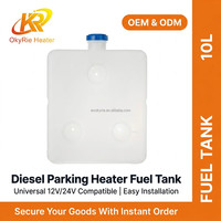 Tanque de Combustible Diésel Engrosado OkyRie DFT 10LW 10L a Prueba de Fugas para Calefactor de Aire de Estacionamiento de Coche de 2KW 5KW 8KW