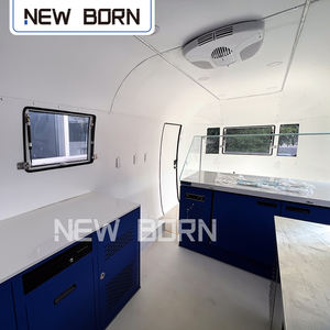 CE ha certificato il carrello elettrico del Hot Dog con la refrigerazione per la strada il camion di cibo di marca - Product Image 4