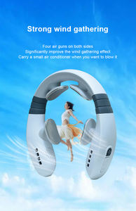 IShine Produk Kecantikan Terbaru Puluhan Pulsa Cerdas Nirkabel Kompres Panas Listrik Pintar Ion Negatif Pemijat Leher dengan Kipas - Product Image 4