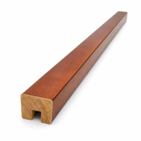 Rampe d'escalier en bois à jointures, moulure durable pour balustrade d'escalier intérieure