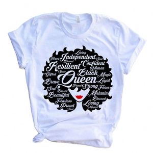 Camiseta de Algodón Blanca con Cuello Redondo para Mujer, Diseño Casual con Corduroy Teñido Liso y Logotipo Personalizado, Estilo Africano - Product Image 5