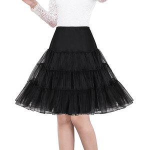 Jupe tutu Lolita pour femme adulte sous-jupe pour robes jupe jupon gonflé - Product Image 2