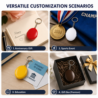 Porte-clés musical, accessoire cadeau, mini porte-clés audio, souvenir musical, article promotionnel, souvenir d'événement, article de présentation