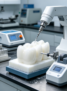 วัสดุเซรามิกเซอร์โคเนียทรงกลม ทนทานต่อการสึกหรอ ความแข็งแรงสูง จาก Jinyuan Tech สำหรับงานกัดขึ้นรูป CAD/CAM ความแม่นยำสูงสำหรับงานทันตกรรม - Product Image 6