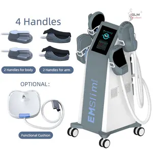 Ems 4 Handles 5000w Slim Body Contouring Sculpting Machine Ems With Rf For Body Slimming Ems Shaping