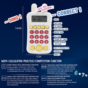 Samtoy multifunzionale macchina per l'apprendimento prescolare <span class=keywords><strong>matematica</strong></span> calcolo rapido Kid numeri Montessori giocattolo matematico per regalo per studenti - Product Image 2