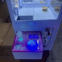 Mini machine à griffes espagnole pour peluches, à monnayeur, avec garantie d'un an