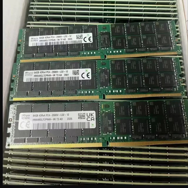 DDR4 64GB 2666MHz for Sk Hynix Ram 64GB RDIMM Server Storage High-speed Smart Memory Module Kit