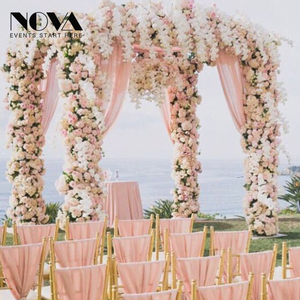 Chất Lượng Cao Sử Dụng Trắng Trần Ống Và Treo Lên Để Bán Tấm Lót Backdrop - Product Image 1