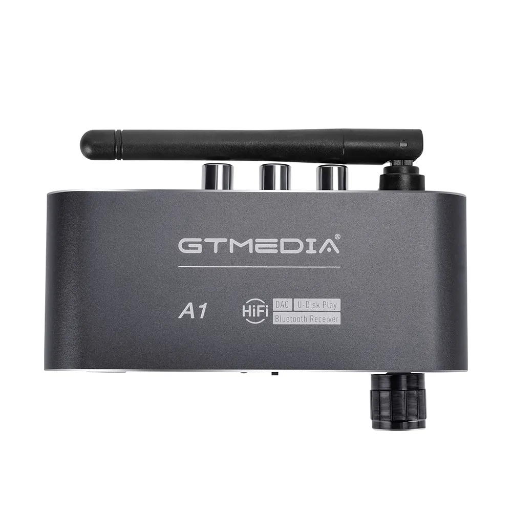 Gtmedia A1 Hifi Bluetooth Ontvanger Voor Thuis Met Bluetooth 5.1 Audio Adapter Dac Aptx Hd/Ll Eq Mode