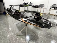 Surfon-GTX Titanium EFI Adventure en fibre de carbone avec deux réservoirs de carburant internes de 6 L, moteur à essence, planche de surf à moteur