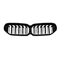 Accessoires Auto ABS plastique fibre de carbone pare-chocs avant calandre garniture couverture gril pour BMW série 5 G30 2021 2022 2023