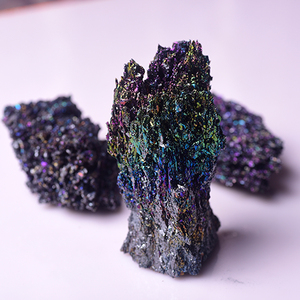 Natuurlijke rock rainbow specimen ruwe steen Crystal 7 kleur mine Crystal healing ruwe