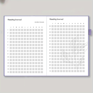 Индивидуальный элегантный обзор журнала для чтения в твердом переплете, книга с заказным логотипом и внутренними страницами в твердом переплете - Product Image 3