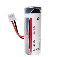 Batería Desechable de Iones de Litio No Recargable CKXIC ER14505, 6500mAh, 3.6V, Protección de Circuito, Montaje en Panel Térmico Magnético, 240A