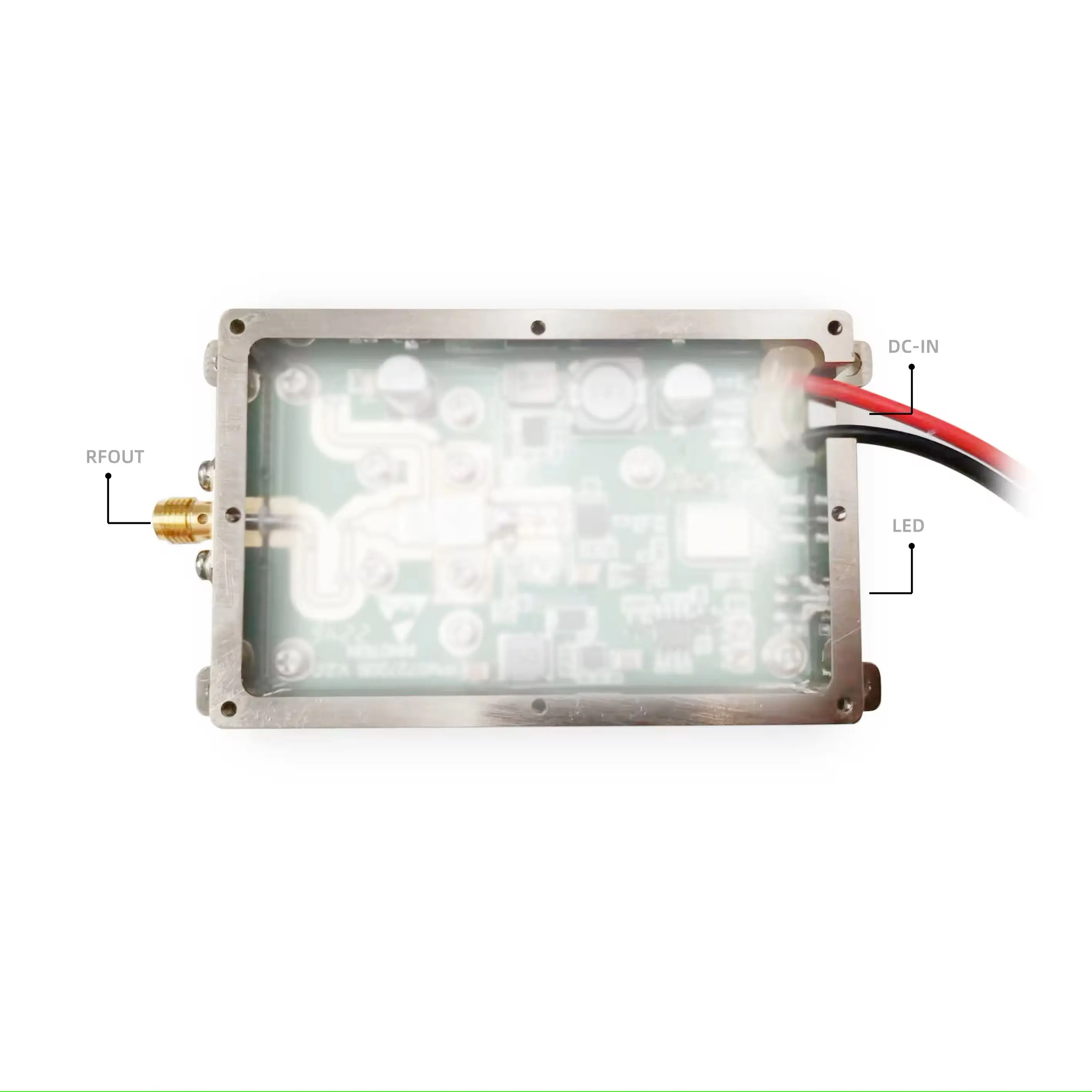 Pasokan asli 1.6G 30W 1560-1620MHz modul RF perisai Anti Drone pemblokir untuk UAV modul Jammer seri disesuaikan