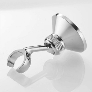 <b>Shower</b> Head Holders Copper <b>Shower</b> Holder Bracket 360 Degree Adjustable Wall Mount for Standard Handheld Showerhead and Hose - Product Image 3