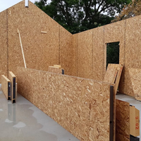Sip Panel Casa prefabricada Aislamiento fenólico Tablero de pared Paneles sándwich Osb Panel aislado estructural