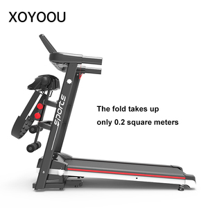 Xoyoou Nhà máy cung cấp LED duy nhất màu đen đa chức năng thương mại Máy chạy bộ gấp Máy chạy bộ điện - Product Image 2