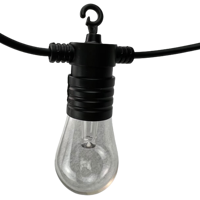 30 Pixels/chaîne 50mm 3D Adressable Pixel Ampoule Clear Globe DC12V/24V IP68 RGB RGBW Full Color RGB/RGBW/RGBCCT 3 Core 18AWG Wire