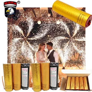 best fireworks toy gun 4 inch floor finale round crackers Display Shell cold pyro gun club sparklers Firecrackers For Wedding