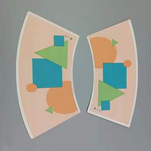 Abanicos de Papel C1S Estucados Personalizados para Vasos de Papel de Una Sola Capa para Alimentos, Impresión Flexográfica - Product Image 6