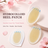 Pansements hydrocolloïdes personnalisés OEM, imperméables, respirants, à forte adhérence, pour les pieds, pour marque