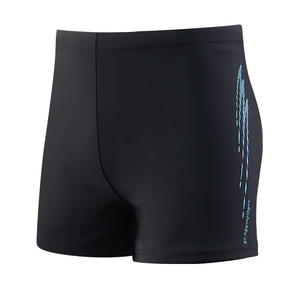 Traje de Baño para Hombre, Azul Oscuro con Rayas, Tejido, Profesional, para Deportes Acuáticos, Adulto - Product Image 1