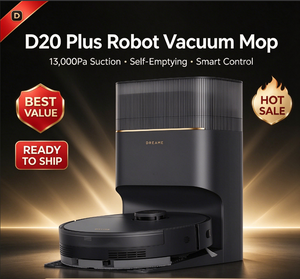 หุ่นยนต์ดูดฝุ่นถูพื้น D20 Plus ลดราคาพิเศษ แรงดูด 13000Pa ระบบเทฝุ่นเอง ถุงเก็บฝุ่น 5 ลิตร ระบบนำทาง LDS ควบคุมผ่าน<span class=keywords><strong>แอ</strong></span>พและเสียง - Product Image 2
