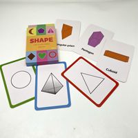 Nouvelles cartes flash de vocabulaire en anglais pour enfants de 3 à 6 ans, multiplateformes, pour la maternelle et l'école, aides pédagogiques