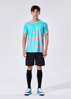 Neue Design Retro Fußball Trikots Wärme übertragung Name und Zahlen verwendet Fußball trikot