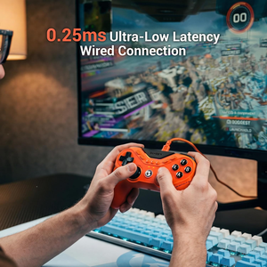 בקר משחקי מחשב GameSir Tarantula 8K חוטי לספורט אלקטרוני עבור Windows/Steam סימטרי <span class=keywords><strong>DS4</strong></span> - Product Image 5