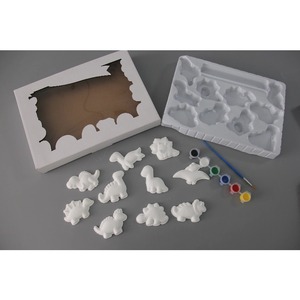 Moldes de Yeso 3D de Animales Hechos a Mano Personalizados 2025, Kit de Manualidades de Pintura de 10 Pulgadas para Niños - Product Image 3