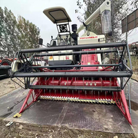 Moissonneuse-batteuse à riz d'occasion Fmworld, machine de récolte de céréales chinoise bon marché, avec prix