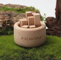 Vente en gros Diffuseur d'huiles essentielles en bois d'aromathérapie sans feu Diffuseur d'huile en bois de noyer noir pour décoration de table