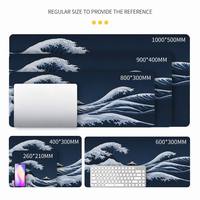 Tapis de souris et de clavier personnalisé en caoutchouc naturel de qualité supérieure 40x90cm pour les détaillants en ligne