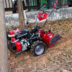 CE OEM 农业紧凑型家用旋耕机柴油手扶拖拉机小型动力耕耘机 - Product Image 4