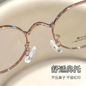 Montures de lunettes rondes Danyang 2127 en titane pur, légères, monture complète pour femmes avec myopie - Product Image 4