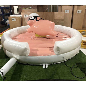 Máquina de Toro Mecánico Inflable Comercial para Atracciones de Juegos, Precio Mayorista Económico - Product Image 2