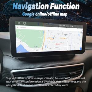 Radio para Auto con Pantalla QLED de 12.3 Pulgadas y Resolución 1920*720, Android 13, Carplay, para Hyundai Tucson 2019 2020, Estéreo, GPS, Reproductor Multimedia de Video - Product Image 4