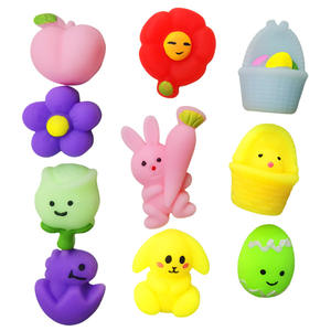 ของเล่นบีบโมจิรูปเกี๊ยวพลาสติกขนาดเล็ก 8-10 กรัม บรรเทาความเครียด สำหรับผู้ใหญ่และเด็ก 30 ชิ้น/แพ็ค ของเล่นฝึกสมาธิ - Product Image 6