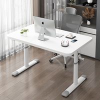Bureau d'étude extensible moderne et simple pour chambre d'étudiant, bureau d'ordinateur