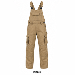 Salopettes de travail en gros pour électriciens et mécaniciens avec tissu durable, couleur, taille et logo personnalisables - Product Image 4