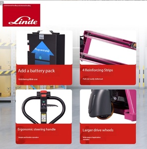 Linde MT20C-SEC 2-Ton Lithium Battery Pallet TruckHydraulic Lifting Forklift Electric Powered Forklift for Indoor Use - Product Image 2