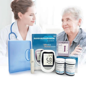 Misuratore di Glicemia Portatile Intelligente con <span class=keywords><strong>Strisce</strong></span> Reattive per Diabetici - Product Image 3