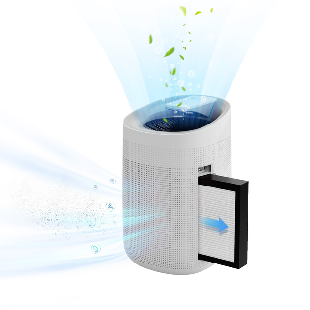 Invitop Manufacturer 1000ML HEPA Filter Mini Home Portable Thermoelectric Peltier Dehumidifier