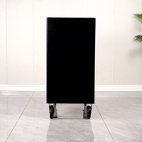 Armoire à outils roulante verrouillable pour garage et atelier, avec plateau pour kit de réparation automobile et bricolage, et clé à cliquet